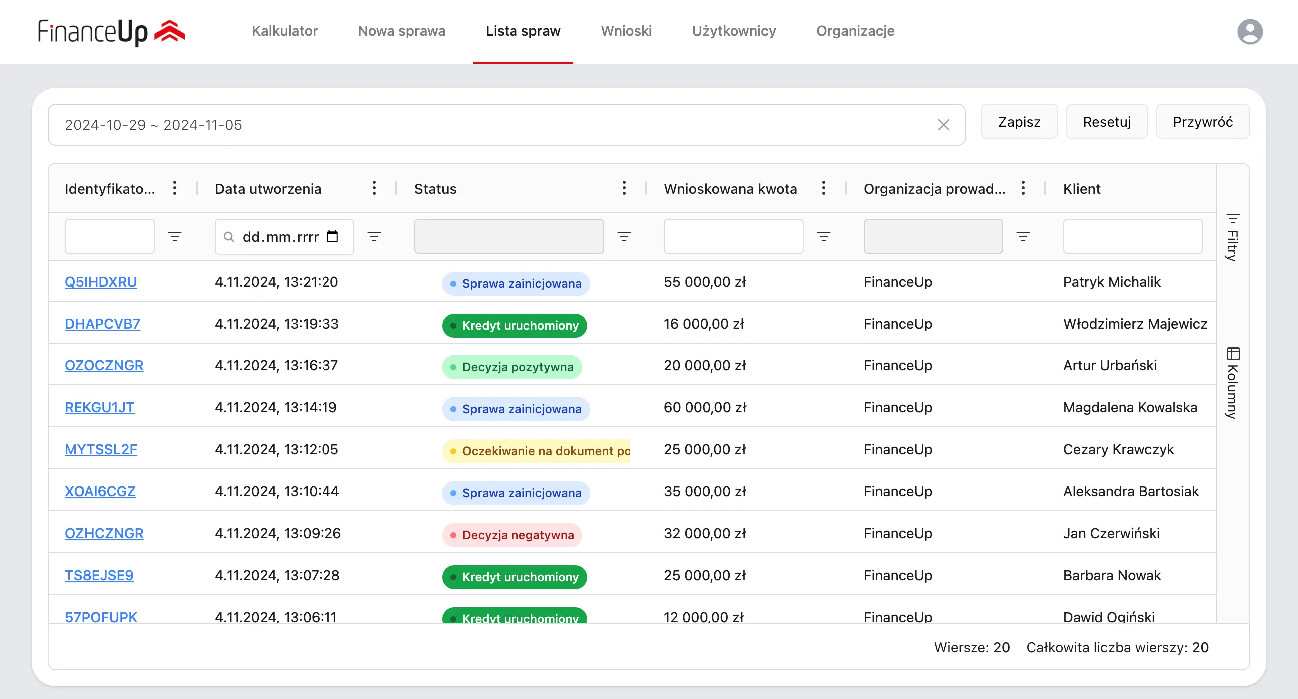 Przejrzysty i prosty system